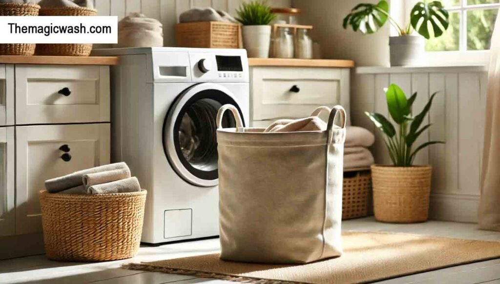 Canvas Laundry Basket